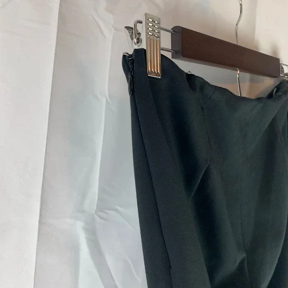 Polo Ralph Lauren Leggings Womens Medium Black Pintuck Ankle Zip Skinny Pants * - Picture 10 of 15